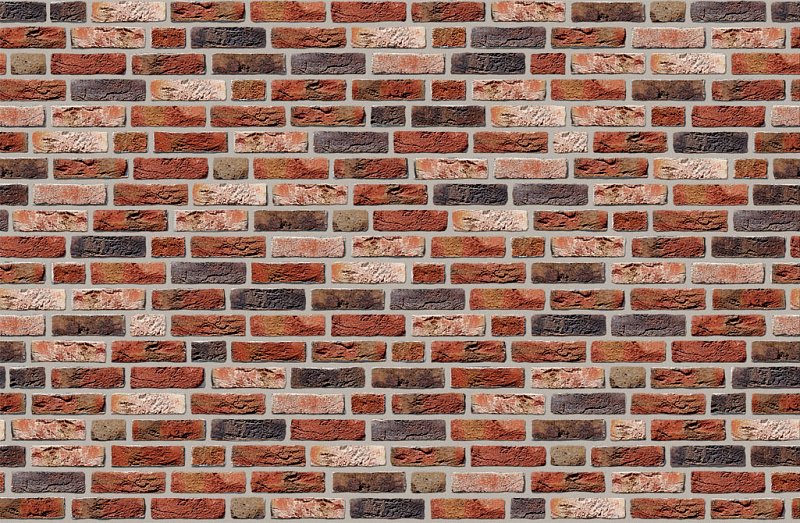 Кирпич Roben Dykbrand Flamisch-bunt ручной формовки