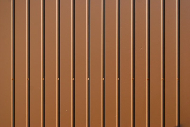 Профнастил коричневый текстура