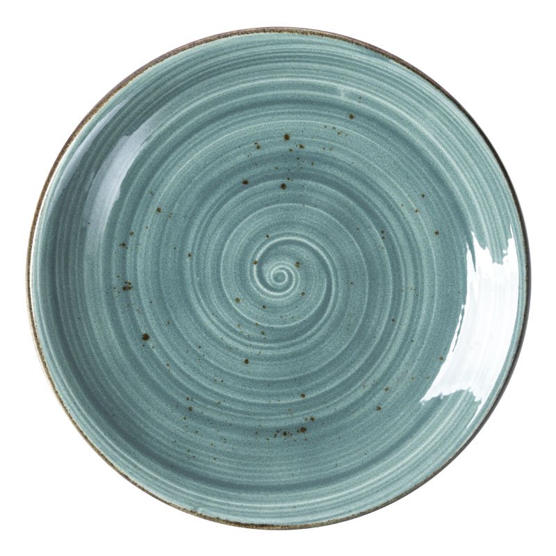 Тарелка 17,8 см, синяя petye