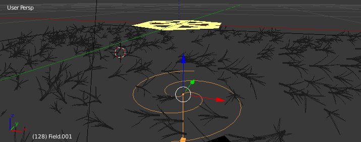 Имитация силового поля