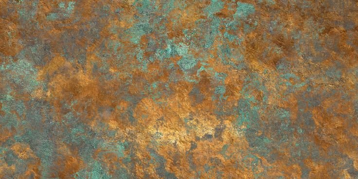 Металл патинированная медь