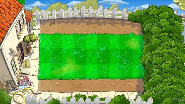 Plants vs Zombies локация бассейн