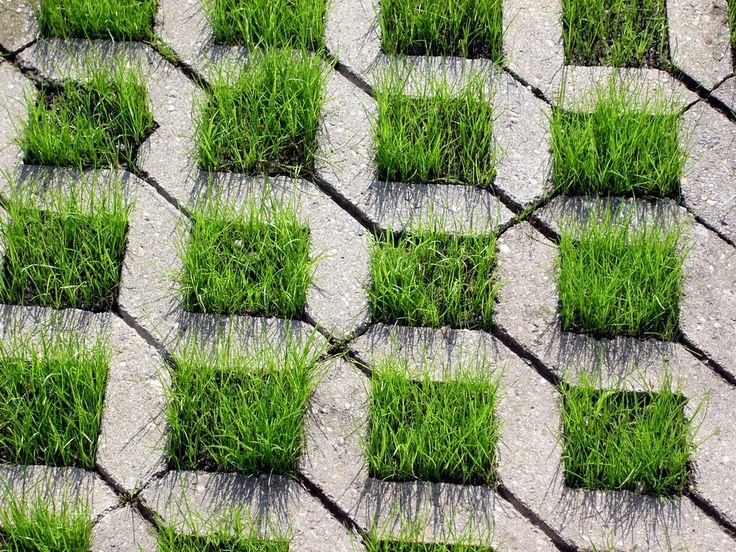 Экопарковка газонная решетка