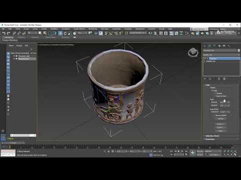 Запекание карт в Blender