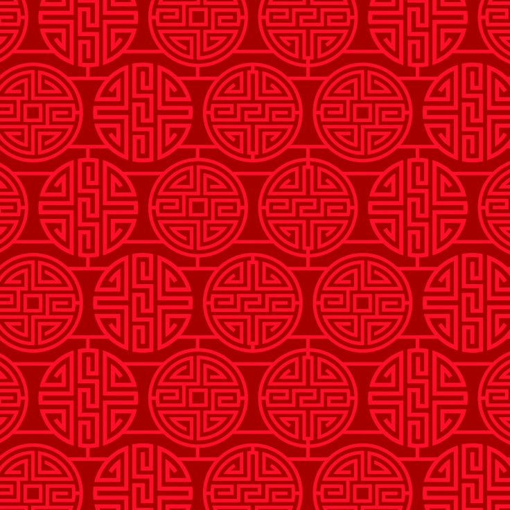 Китайский узор паттерн вектор