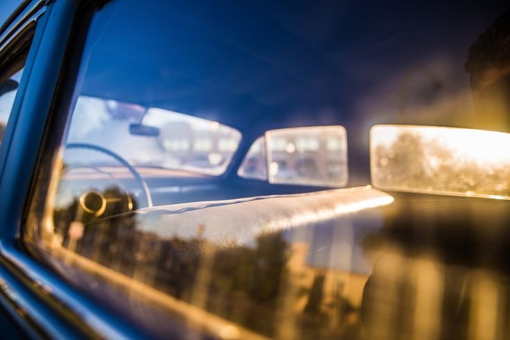 Окно машины