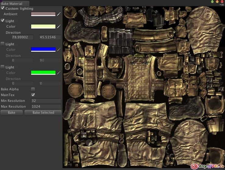 Программа для запекания текстур
