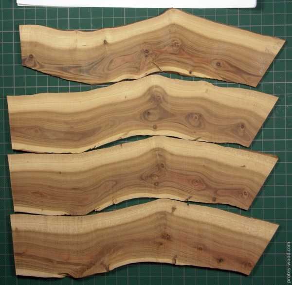 Из срезов дерева