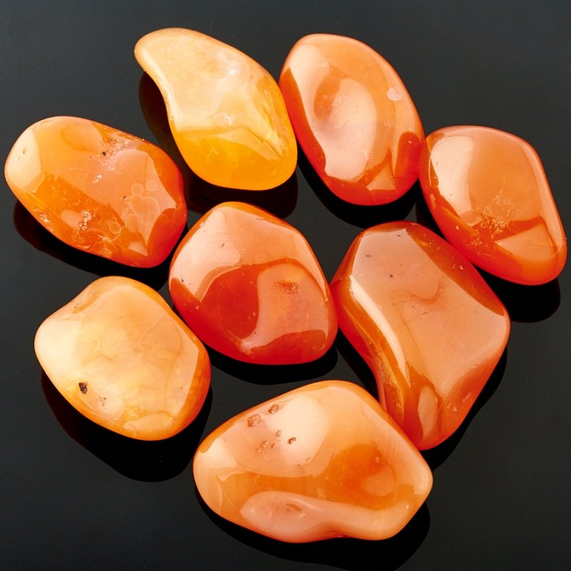 Агат сердоликовый галтовка