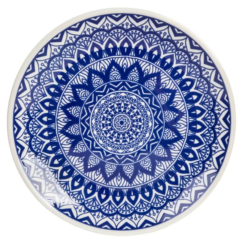 Тарелка с узорами