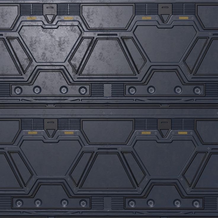 Текстура обшивки космического корабля