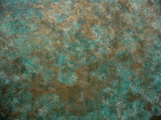 Позеленевшая бронза