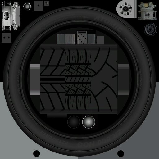 Текстура шины