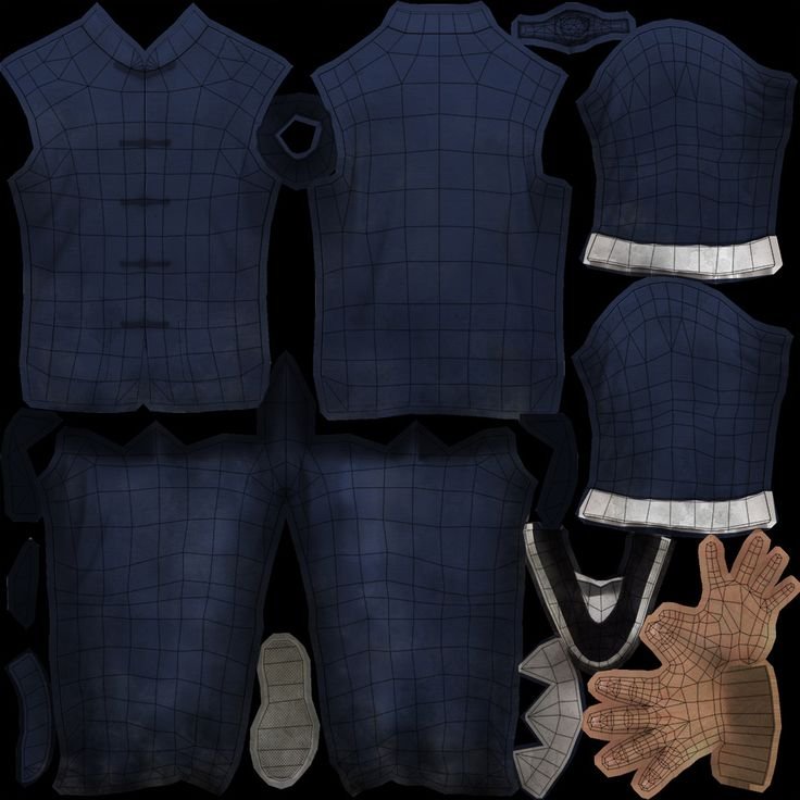 Текстурки одежды