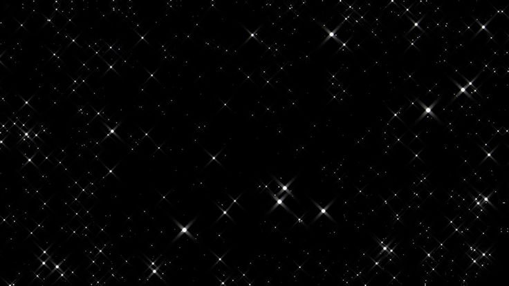 Звезды на черном фоне