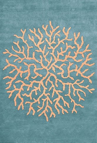 Ковер с кораллами