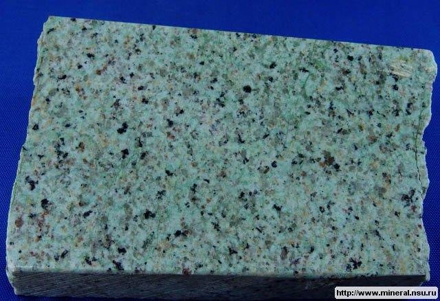 Письменный гранит амазонитовый
