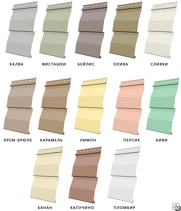 Сайдинг Docke брус d6s сливки