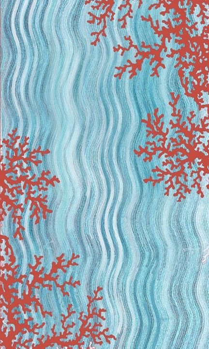 Ковер с кораллами