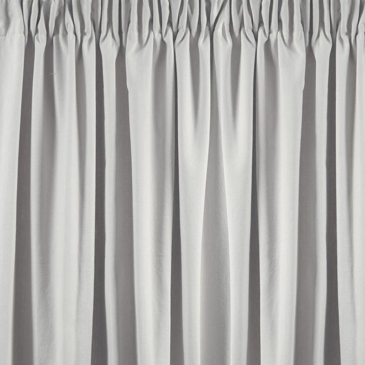 Белые шторы