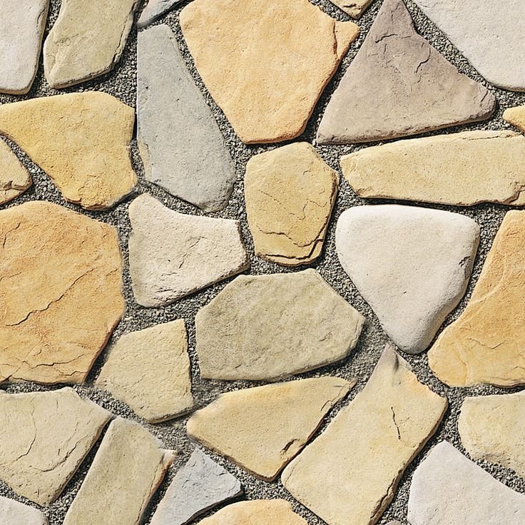 Плитняк песчаник "Солнечный" галтованный