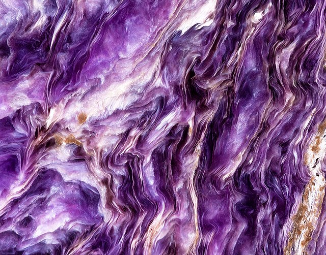 Фиолетовый мрамор