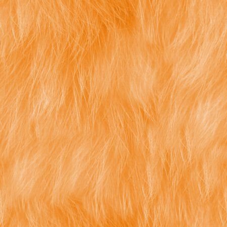 Оранжевый мех