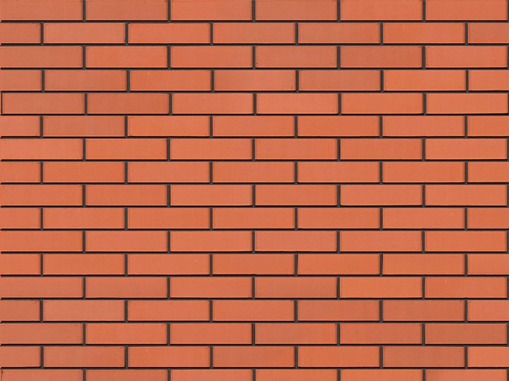 Кирпич Браер красный гладкий