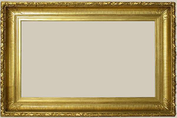Рама багетная "антик-премиум" темное золото 30х40 см.
