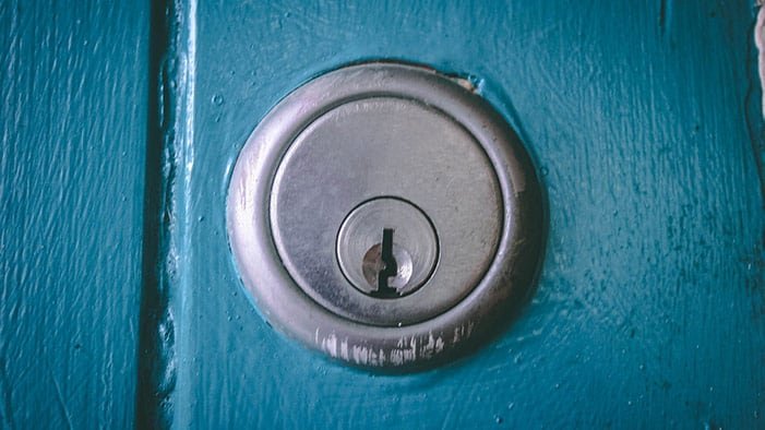 Замочная скважина круглая