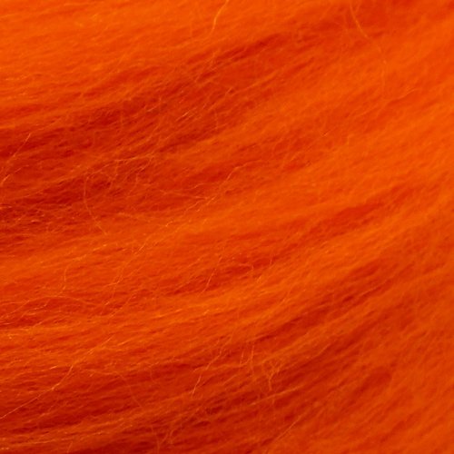 Текстура оранжевой шерсти
