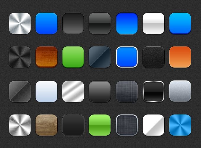 Кнопки для приложения