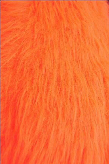 Оранжевый мех
