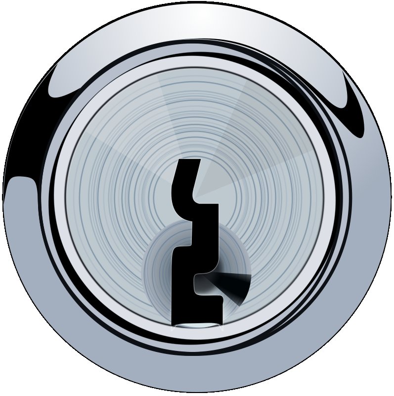 Изображение замочной скважины