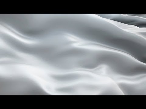 Белая шелковая ткань