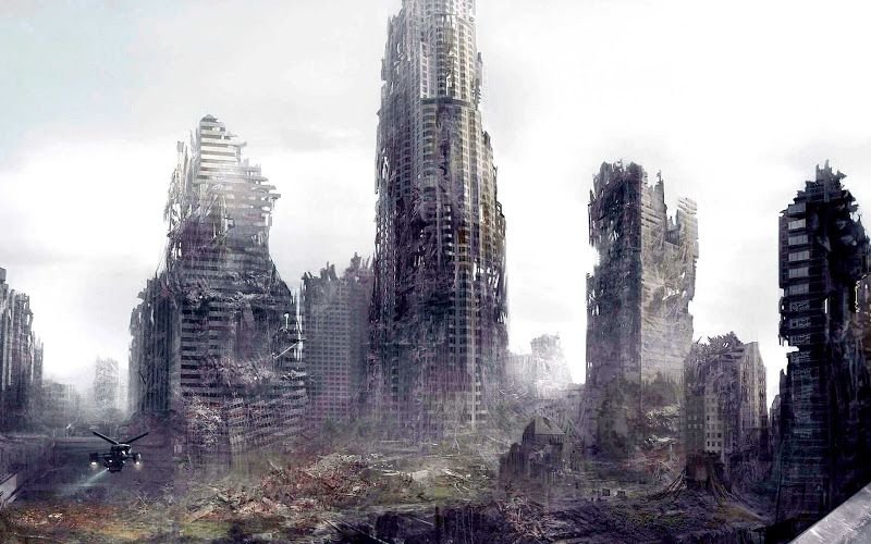 Разрушенный город