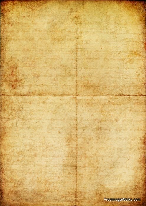 Старый лист бумаги