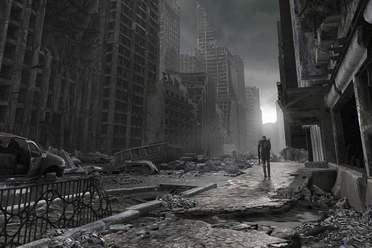 Заброшенный город зомби апокалипсис