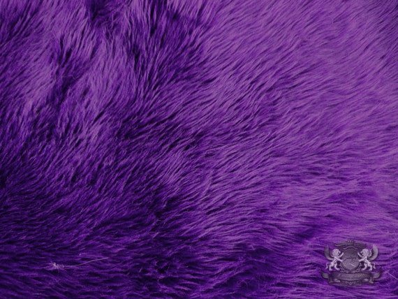 Фиолетовая шерсть