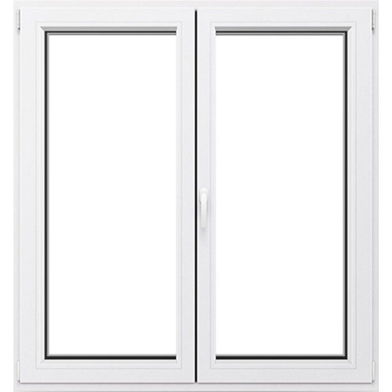 Пластиковое окно на прозрачном фоне