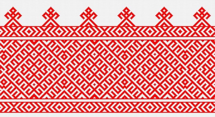 Белорусский обережный орнамент