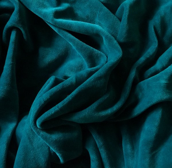 Бирюзовый велюр