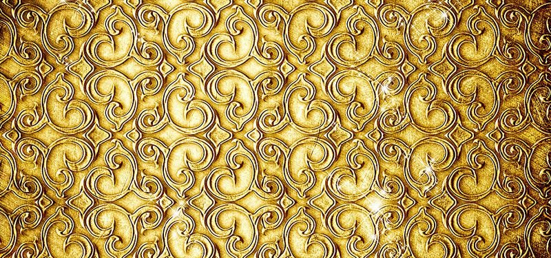 Золотистые узоры