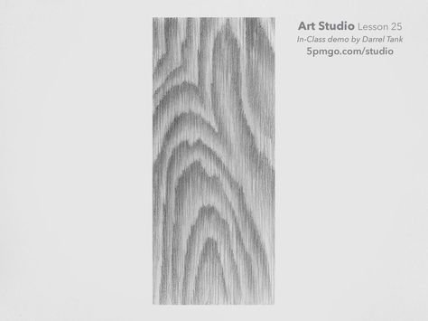 Текстура дерева карандашом