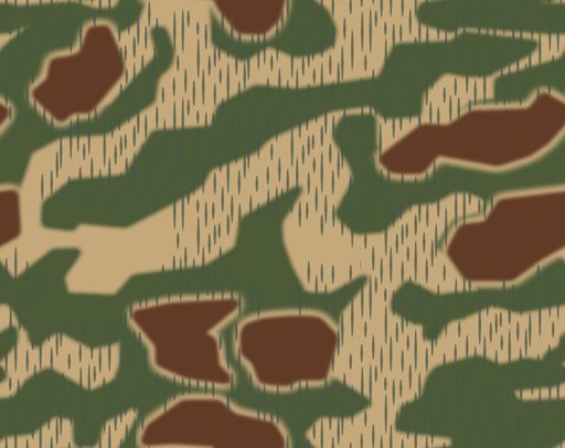 Камуфляж Sumpftarn Вермахт