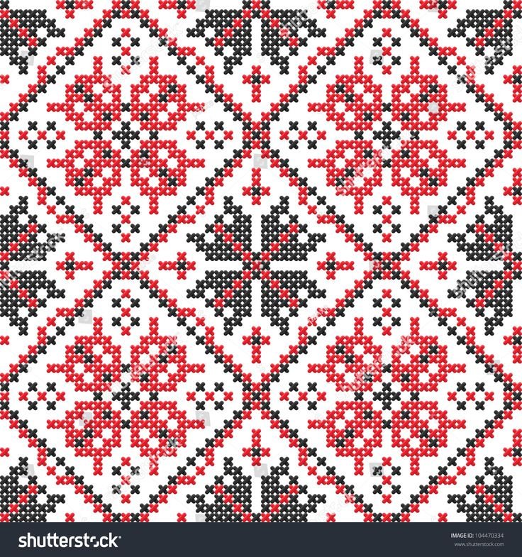 Украинская вышивка паттерн