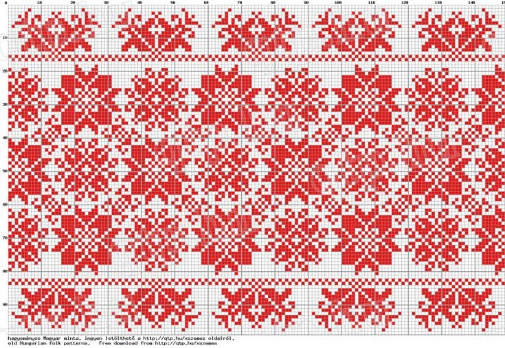 Рушник белорусский орнамент