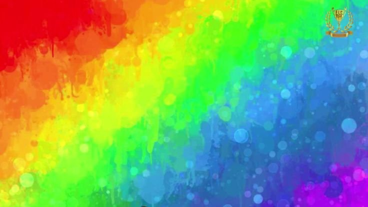 Радужный фон