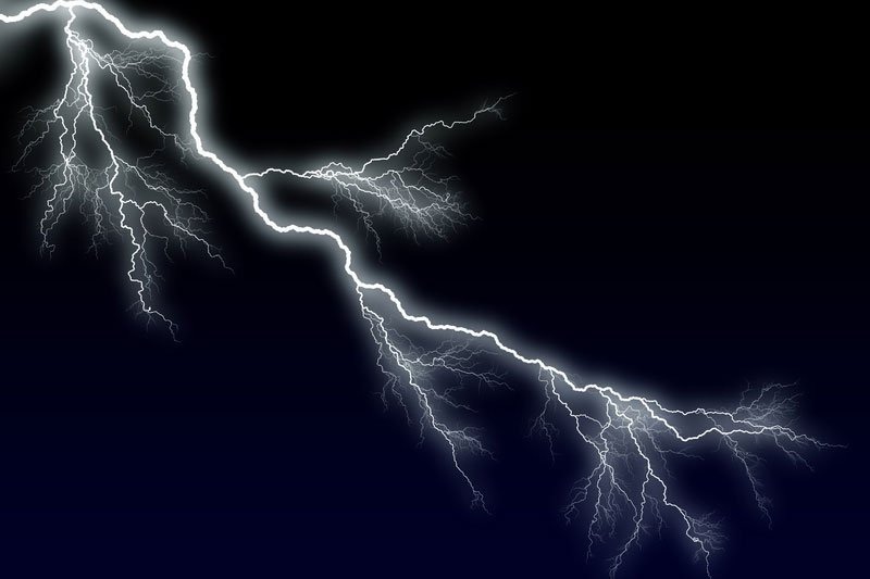 Фрактальные молнии