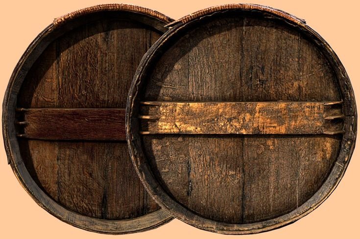 Деревянная бочка
